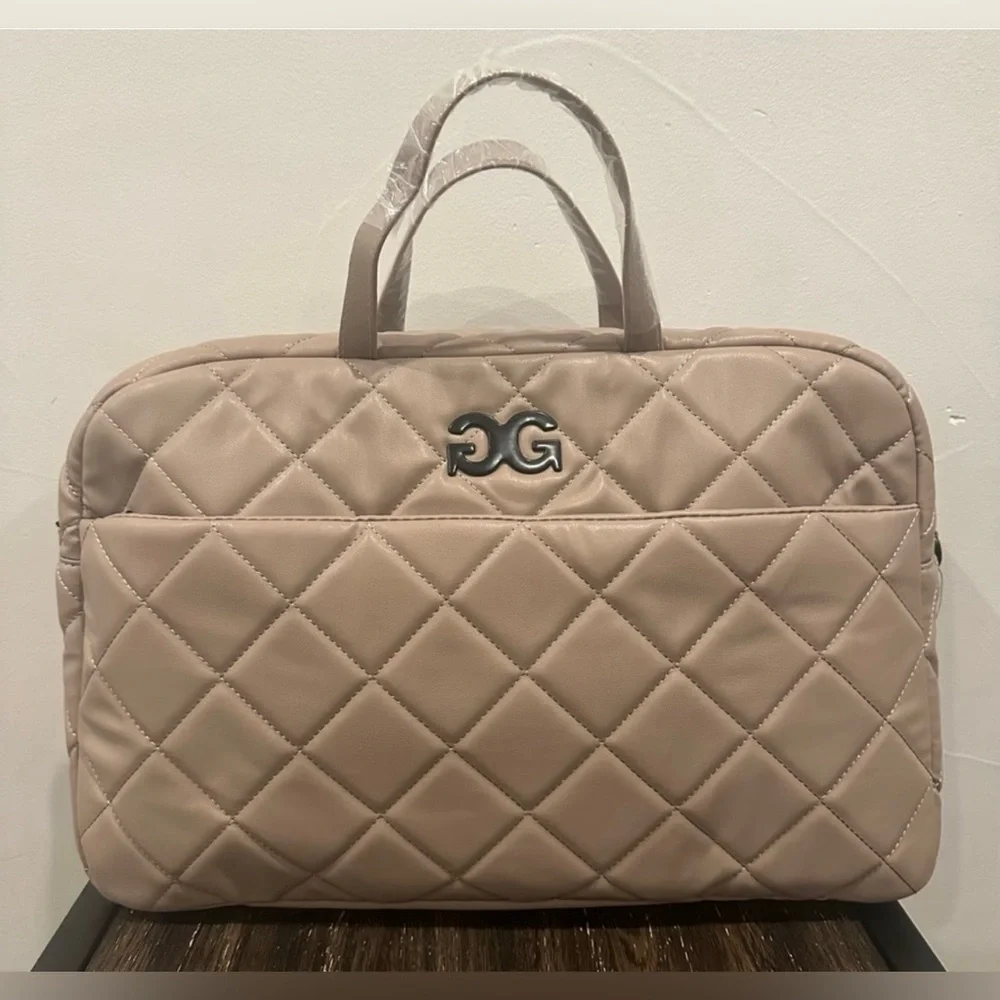 Gilda Paris Quilted Weekender Bag NWT